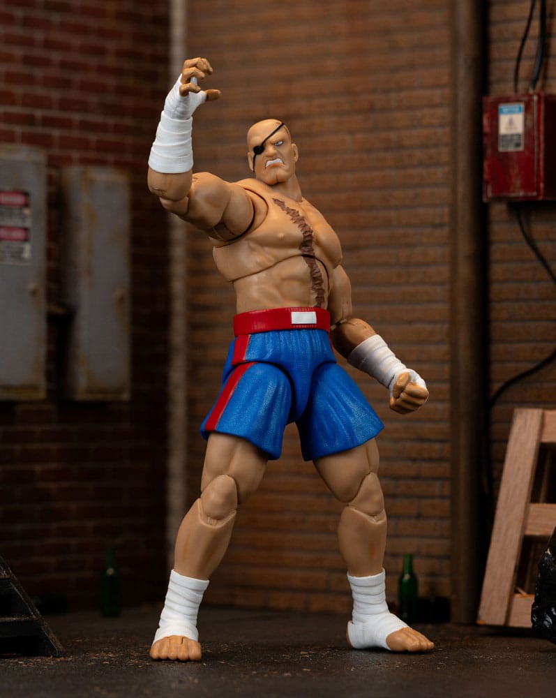 Ultra Street Fighter II: The Final Challengers Actionfigur 1/12 Sagat 19 cm    - Versand: 7 Tage nach Bestellung