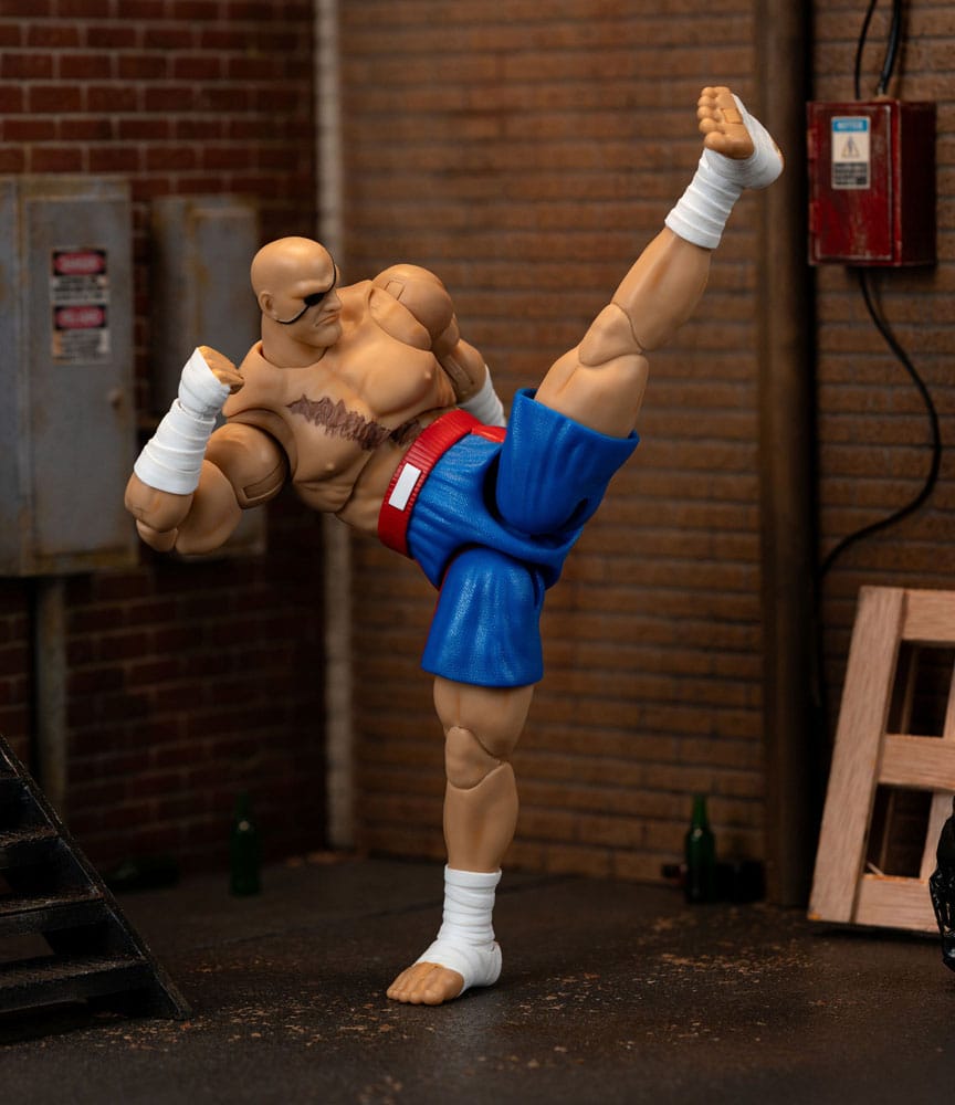 Ultra Street Fighter II: The Final Challengers Actionfigur 1/12 Sagat 19 cm    - Versand: 7 Tage nach Bestellung
