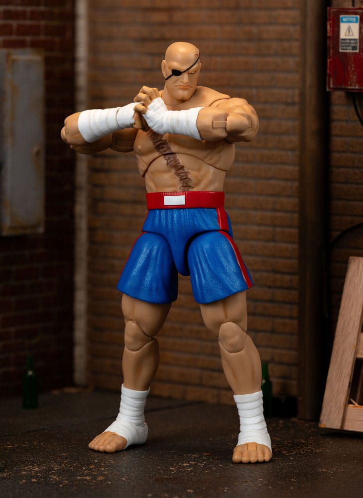 Ultra Street Fighter II: The Final Challengers Actionfigur 1/12 Sagat 19 cm    - Versand: 7 Tage nach Bestellung