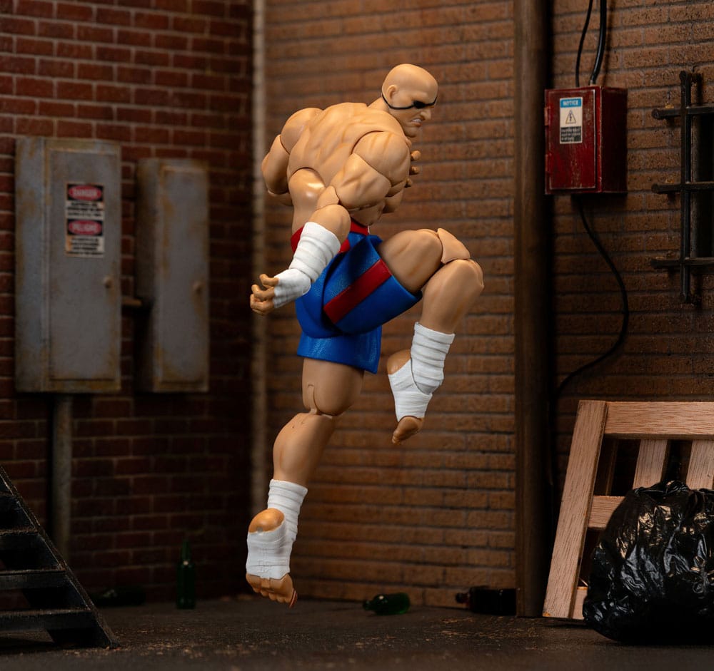 Ultra Street Fighter II: The Final Challengers Actionfigur 1/12 Sagat 19 cm    - Versand: 7 Tage nach Bestellung