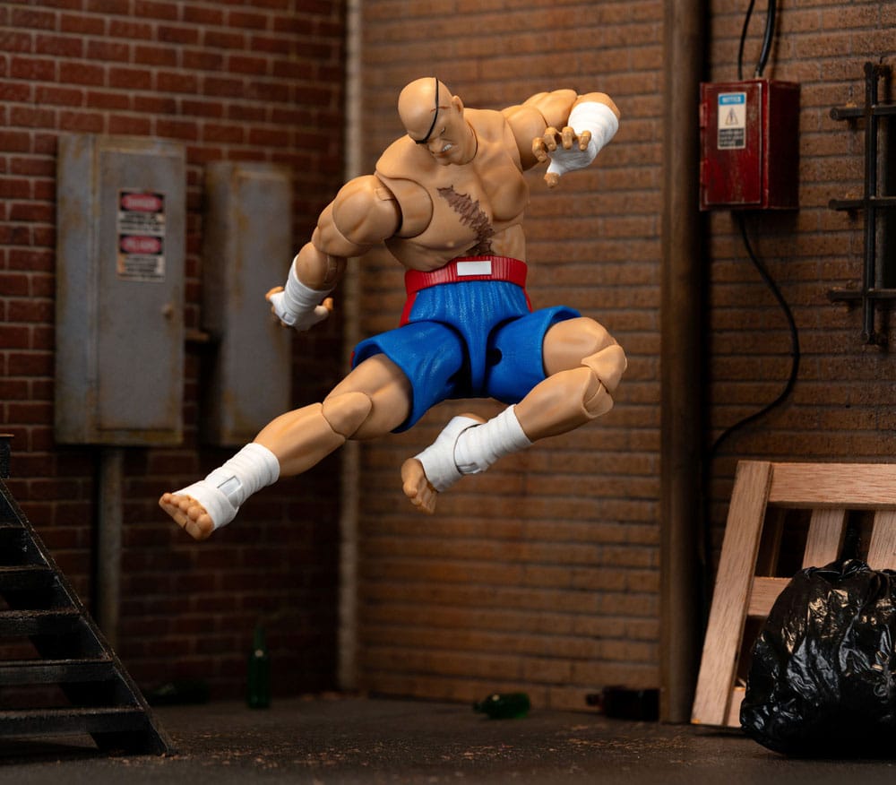 Ultra Street Fighter II: The Final Challengers Actionfigur 1/12 Sagat 19 cm    - Versand: 7 Tage nach Bestellung