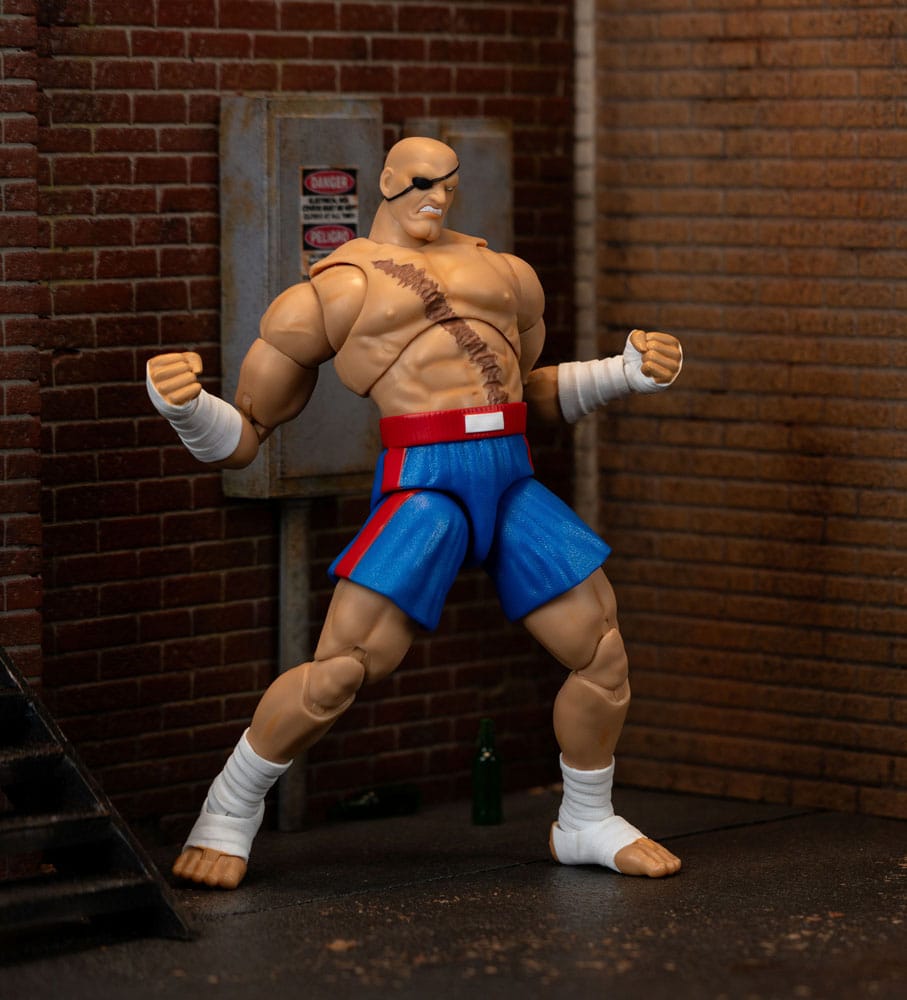 Ultra Street Fighter II: The Final Challengers Actionfigur 1/12 Sagat 19 cm    - Versand: 7 Tage nach Bestellung