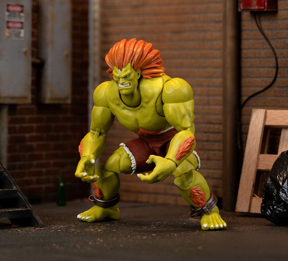 Ultra Street Fighter II: The Final Challengers Actionfigur 1/12 Blanka 19 cm    - Versand: 7 Tage nach Bestellung