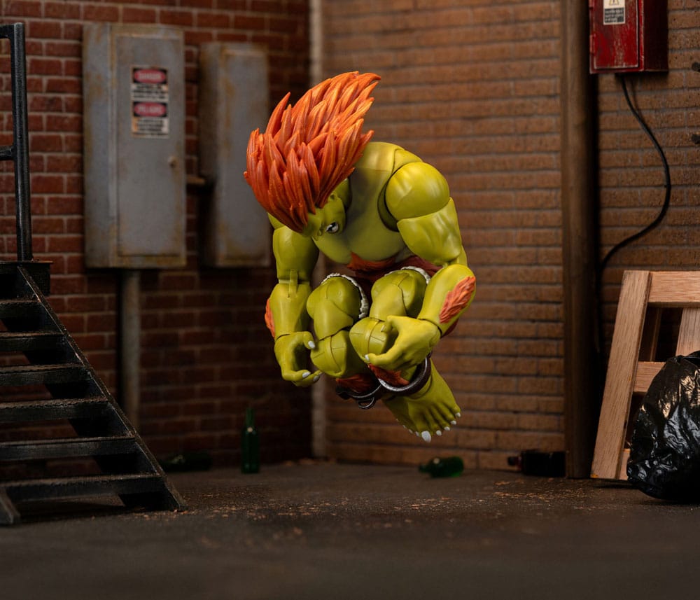 Ultra Street Fighter II: The Final Challengers Actionfigur 1/12 Blanka 19 cm    - Versand: 7 Tage nach Bestellung