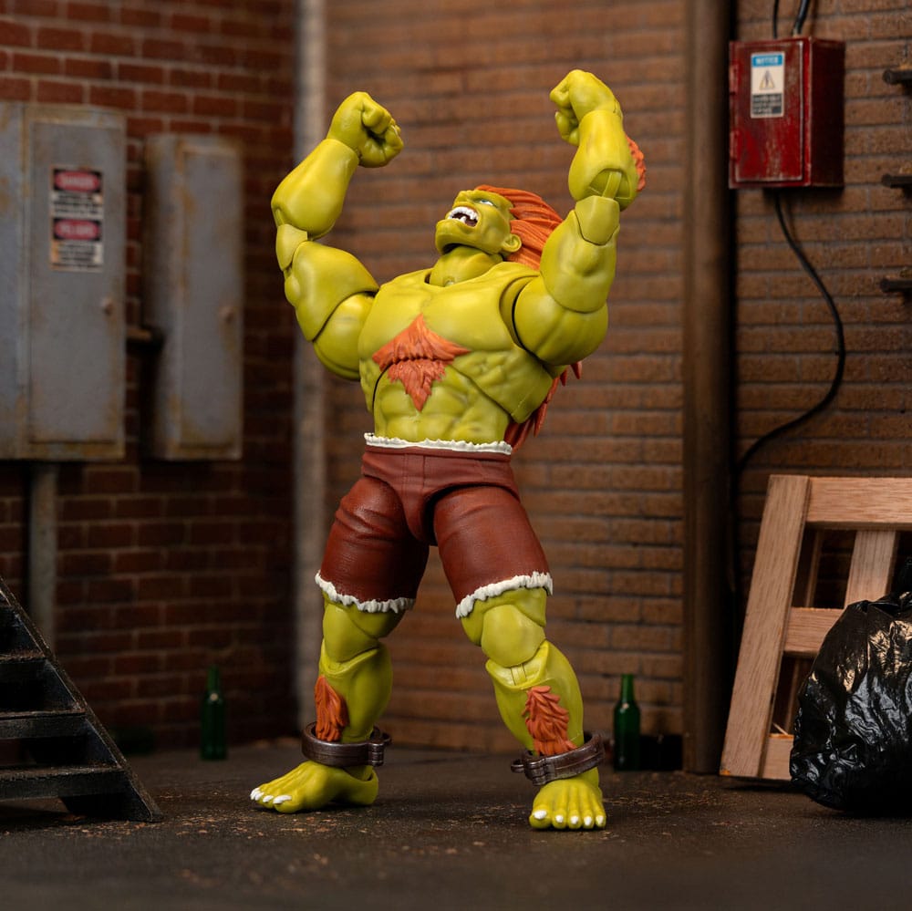 Ultra Street Fighter II: The Final Challengers Actionfigur 1/12 Blanka 19 cm    - Versand: 7 Tage nach Bestellung