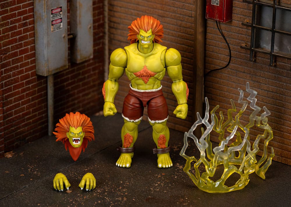 Ultra Street Fighter II: The Final Challengers Actionfigur 1/12 Blanka 19 cm    - Versand: 7 Tage nach Bestellung
