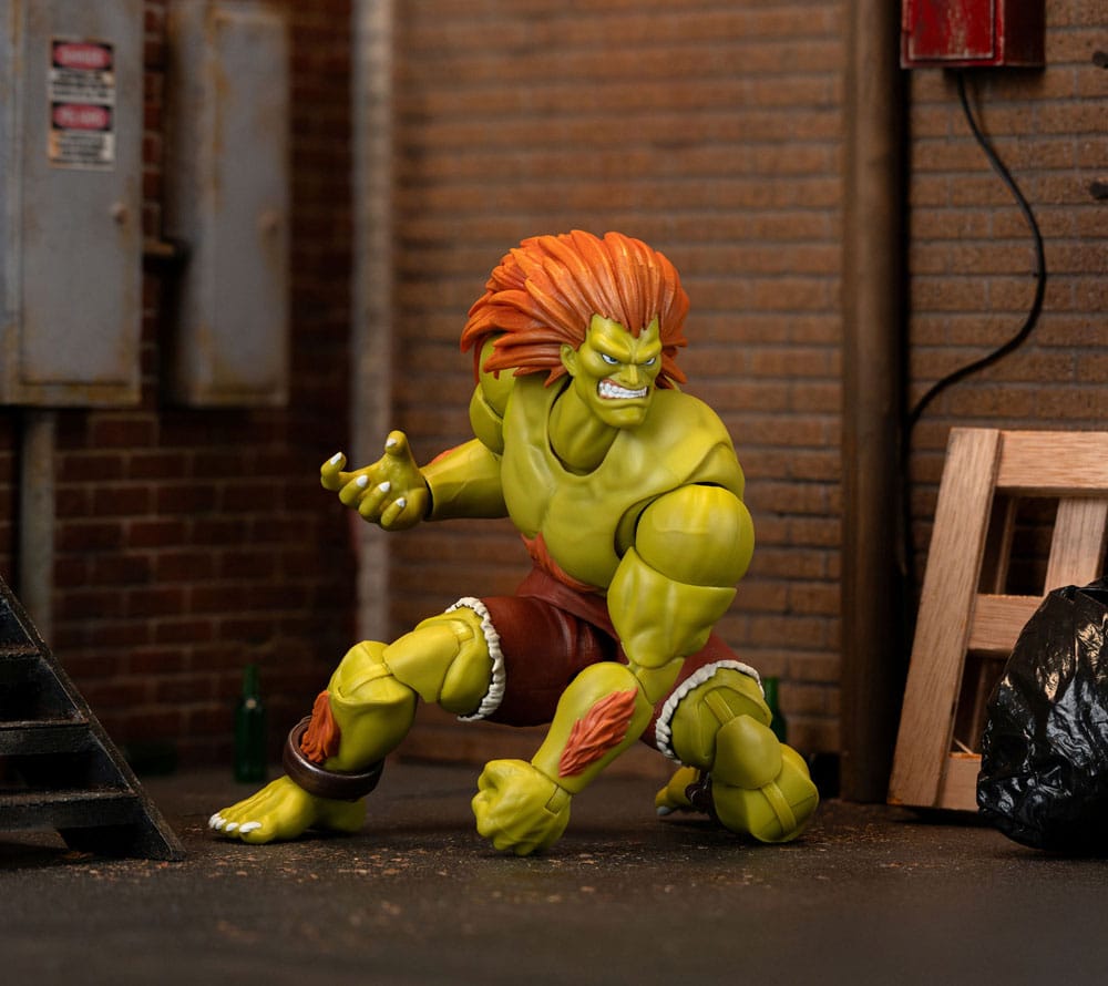 Ultra Street Fighter II: The Final Challengers Actionfigur 1/12 Blanka 19 cm    - Versand: 7 Tage nach Bestellung
