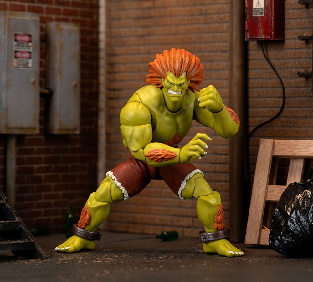 Ultra Street Fighter II: The Final Challengers Actionfigur 1/12 Blanka 19 cm    - Versand: 7 Tage nach Bestellung