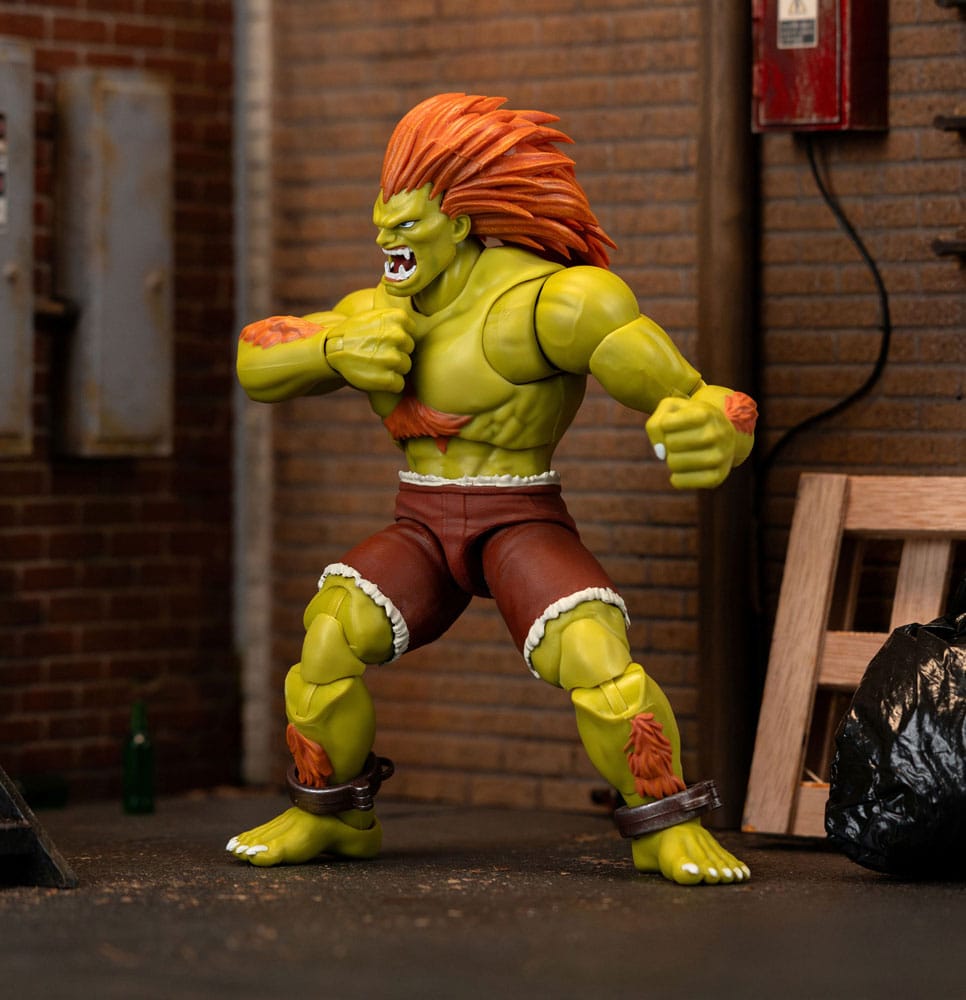Ultra Street Fighter II: The Final Challengers Actionfigur 1/12 Blanka 19 cm    - Versand: 7 Tage nach Bestellung