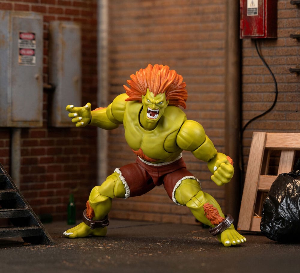 Ultra Street Fighter II: The Final Challengers Actionfigur 1/12 Blanka 19 cm    - Versand: 7 Tage nach Bestellung
