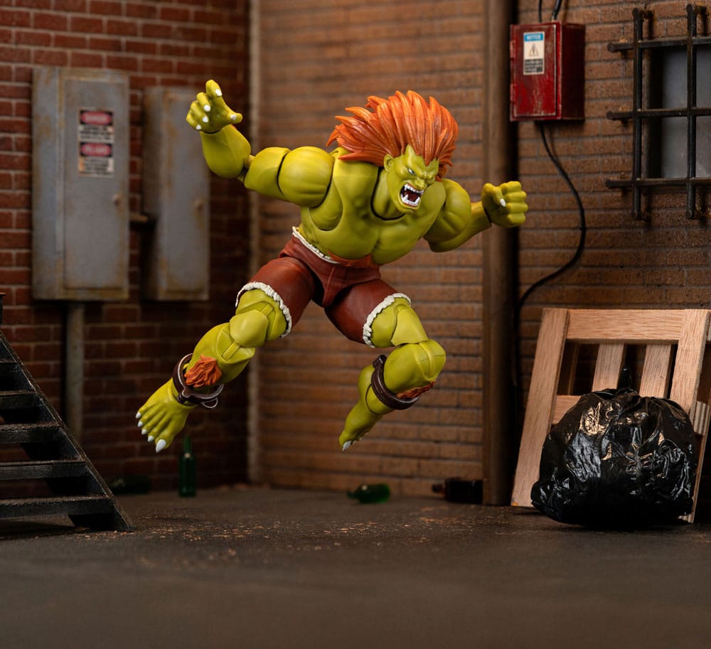 Ultra Street Fighter II: The Final Challengers Actionfigur 1/12 Blanka 19 cm    - Versand: 7 Tage nach Bestellung