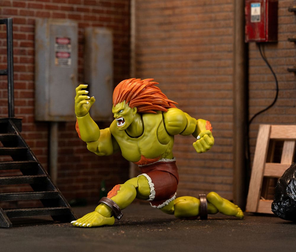 Ultra Street Fighter II: The Final Challengers Actionfigur 1/12 Blanka 19 cm    - Versand: 7 Tage nach Bestellung
