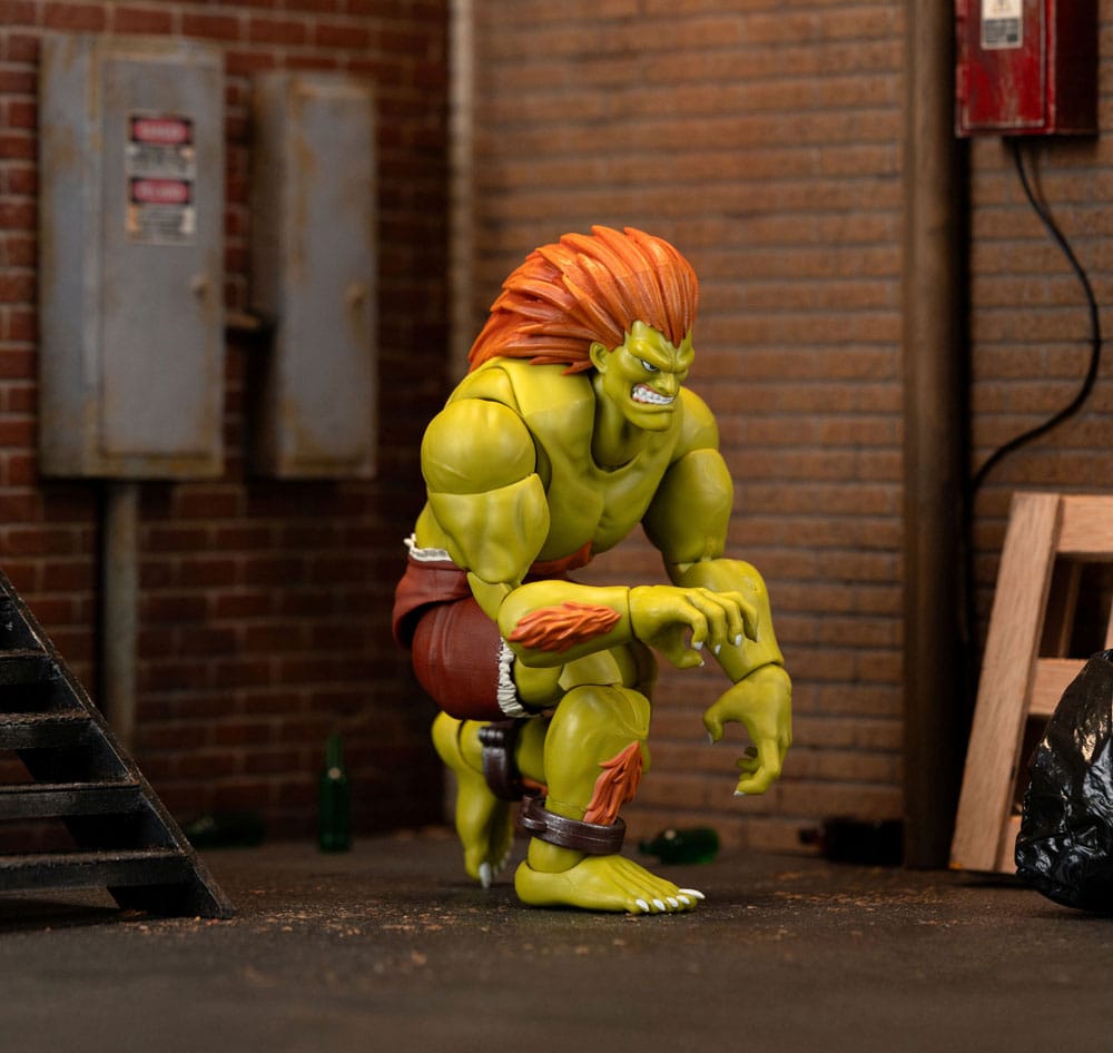Ultra Street Fighter II: The Final Challengers Actionfigur 1/12 Blanka 19 cm    - Versand: 7 Tage nach Bestellung