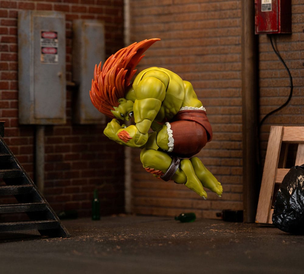 Ultra Street Fighter II: The Final Challengers Actionfigur 1/12 Blanka 19 cm    - Versand: 7 Tage nach Bestellung
