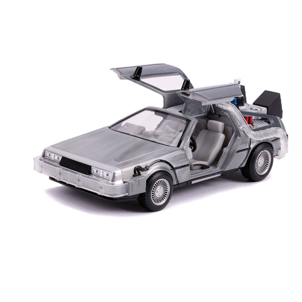 Zurück in die Zukunft 2 Diecast Modell 1/24 Time Machine Model 2  - Preorder - ETA: 25.09.2025