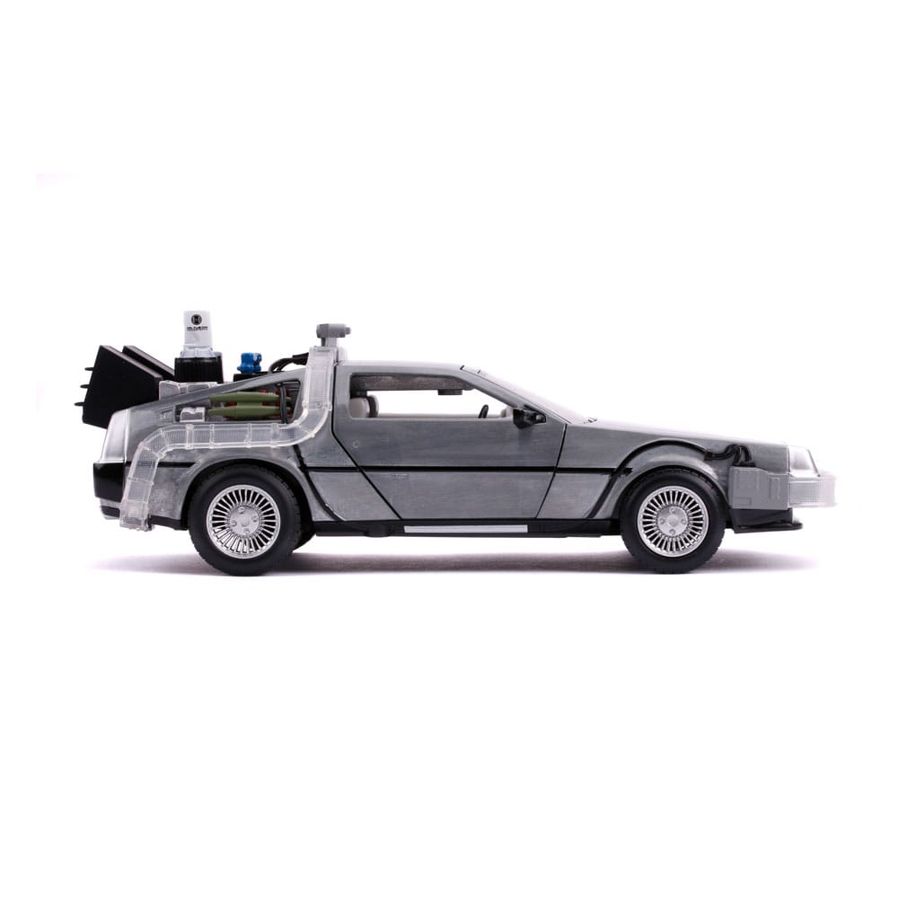 Zurück in die Zukunft 2 Diecast Modell 1/24 Time Machine Model 2  - Preorder - ETA: 25.09.2025