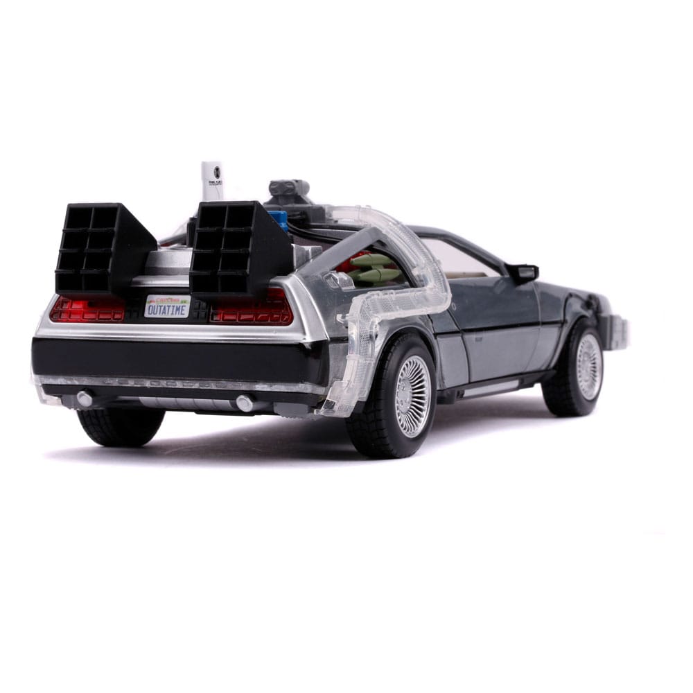 Zurück in die Zukunft 2 Diecast Modell 1/24 Time Machine Model 2  - Preorder - ETA: 25.09.2025