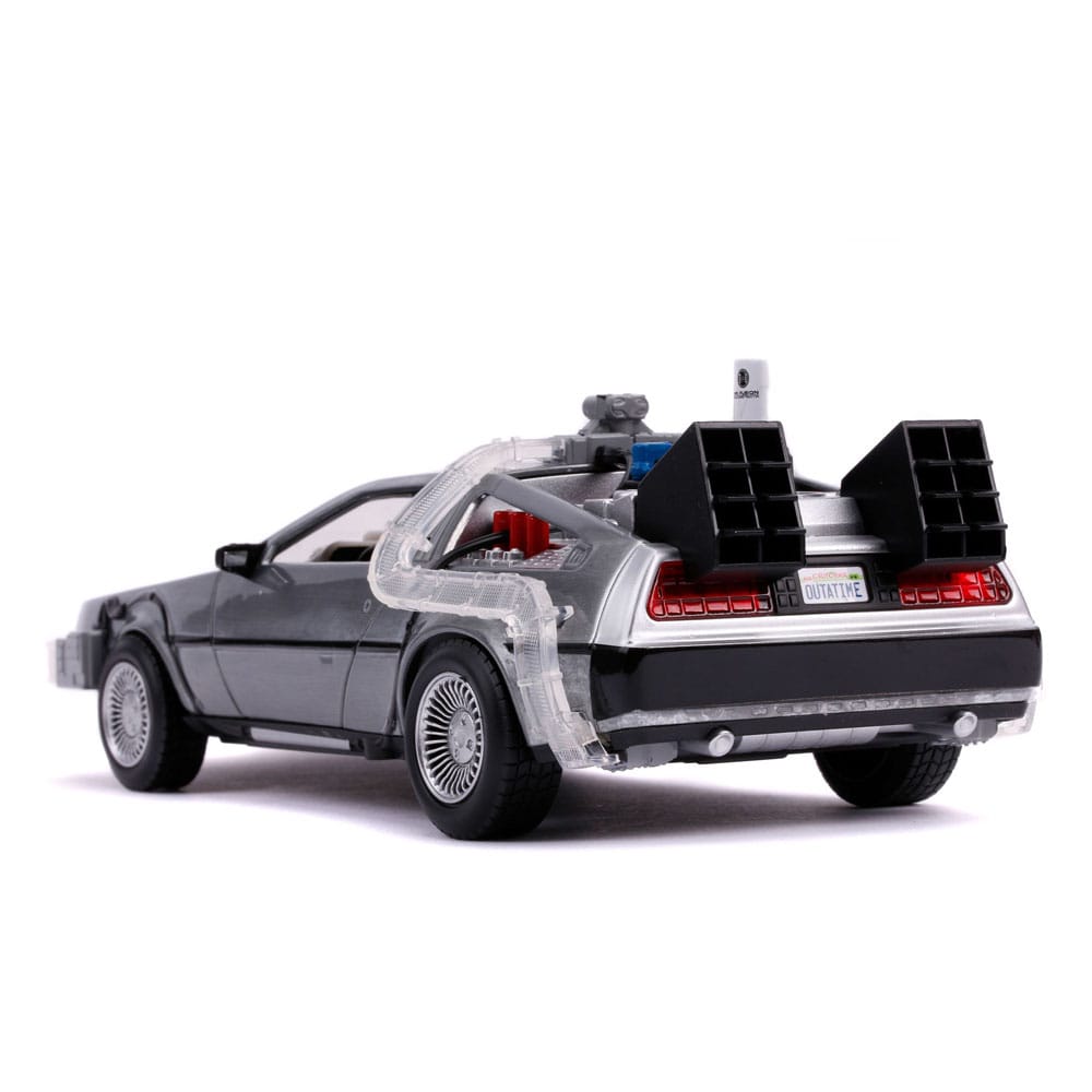 Zurück in die Zukunft 2 Diecast Modell 1/24 Time Machine Model 2  - Preorder - ETA: 25.09.2025