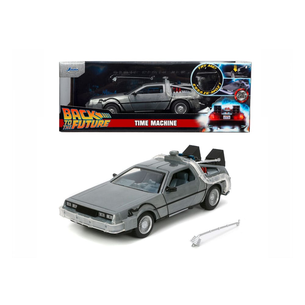 Zurück in die Zukunft Diecast Modell 1/24 Time Machine Model 1  - Versand: 5-7 Tage nach Bestellung
