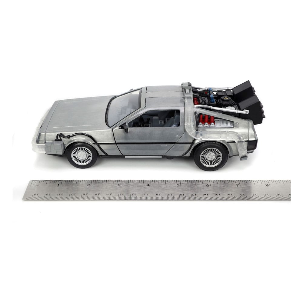 Zurück in die Zukunft Diecast Modell 1/24 Time Machine Model 1  - Versand: 5-7 Tage nach Bestellung