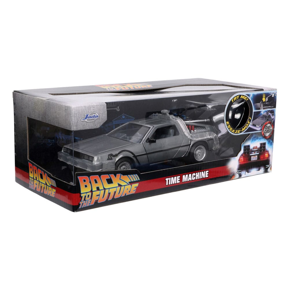 Zurück in die Zukunft Diecast Modell 1/24 Time Machine Model 1  - Versand: 5-7 Tage nach Bestellung