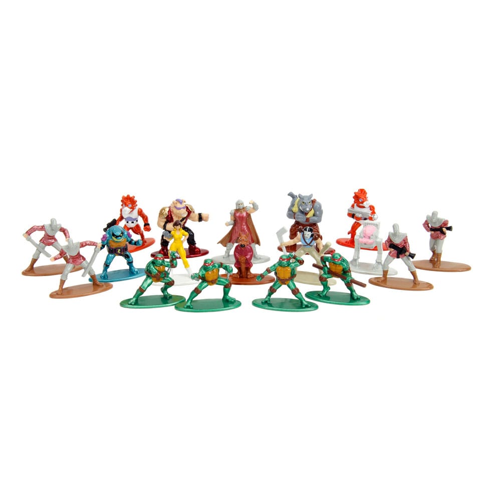 Teenage Mutant Ninja Turtles Nano Metalfigs Diecast Minifiguren 18-er Pack Wave 2 4 cm   - Preorder - ETA: 09.07.2026
