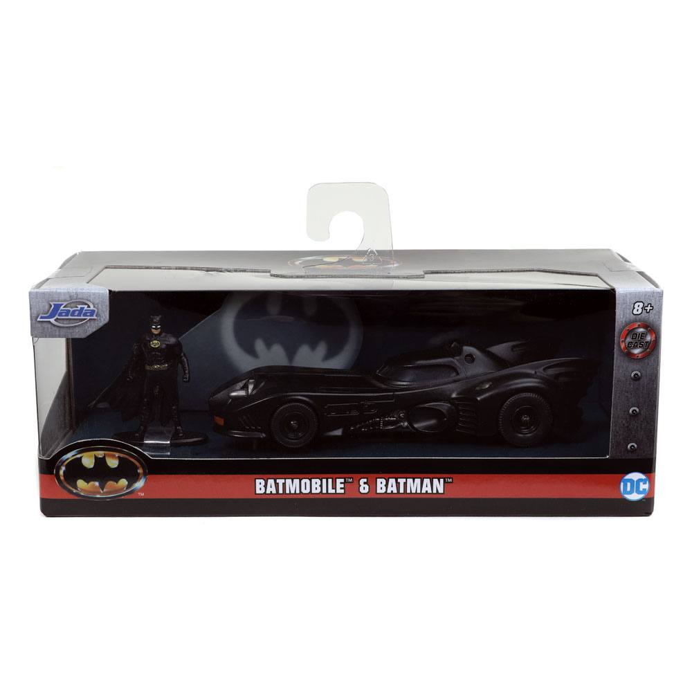 Batman 1989 Hollywood Rides Diecast Modell 1/32 1989 Batmobil mit Figur - sofort lieferbar