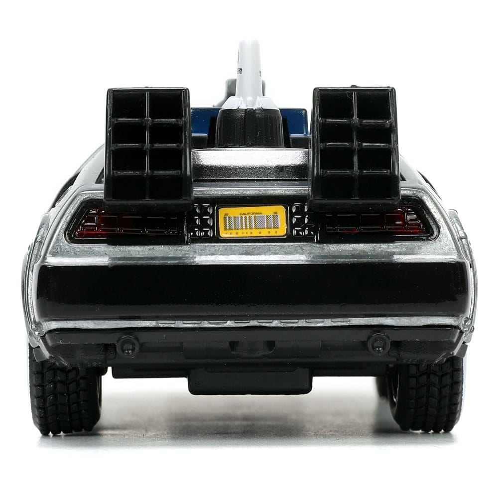 Zurück in die Zukunft III Hollywood Rides Diecast Modell 1/32 DeLorean Time Machine Free Rolling - Preorder - ETA: 01.10.2025