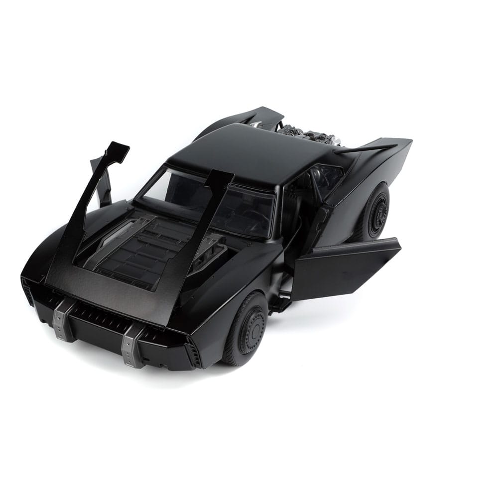 Batman 2022 Hollywood Rides Diecast Modell 1/18 2022 Batmobil mit Figur - Preorder - ETA - Anfang 04.2025