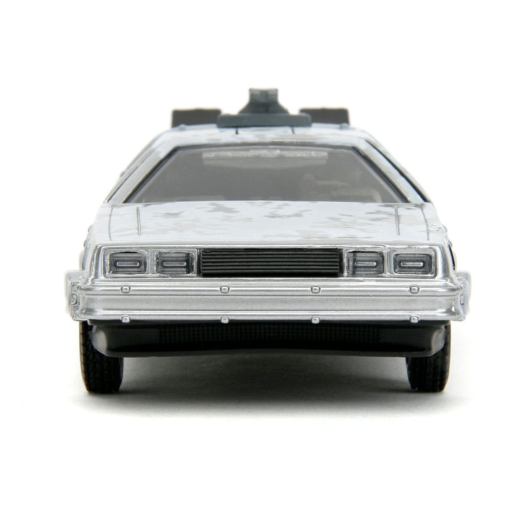 Zurück in die Zukunft Hollywood Rides Diecast Modell 1/32 DeLorean Time Machine Frost - Preorder - ETA: 01.10.2025
