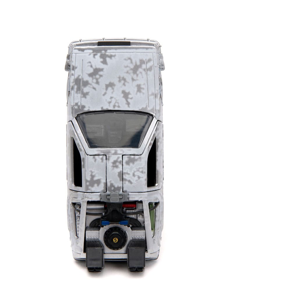 Zurück in die Zukunft Hollywood Rides Diecast Modell 1/32 DeLorean Time Machine Frost - Preorder - ETA: 01.10.2025