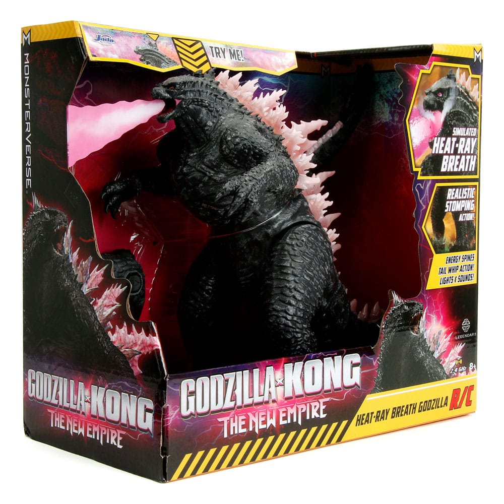 Godzilla x Kong: The New Empire RC 1/12 Heat-Ray Breath Godzilla 63 cm   - Versand: 5-7 Tage nach Bestellung