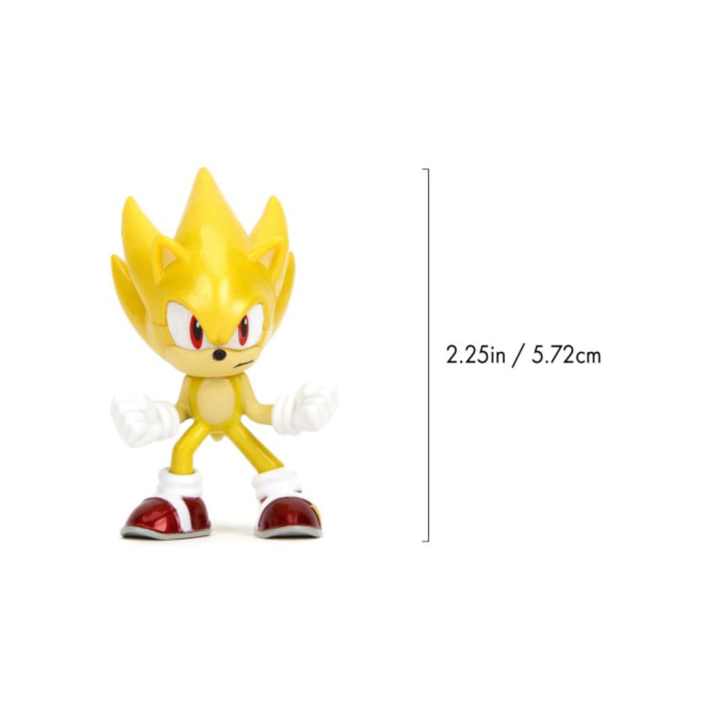 Sonic the Hedgehog Nano Metalfigs Diecast Minifiguren 3-er Pack 5 cm  - Versand: 5-7 Tage nach Bestellung