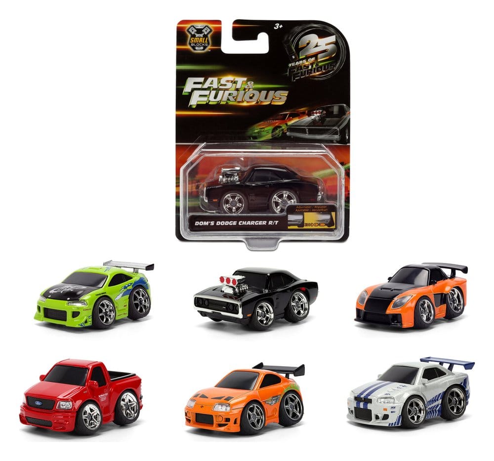 Fast & Furious Fahrzeug 1:43 Small Blocks - Preorder - ETA: 25.08.2026