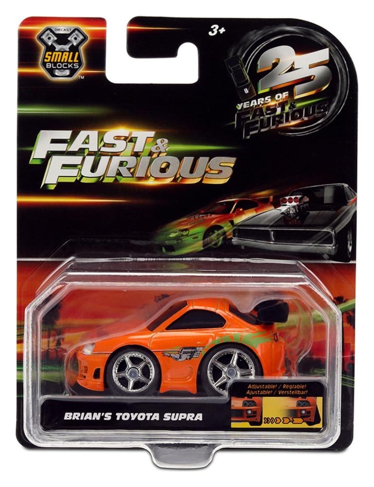 Fast &amp; Furious Fahrzeug 1:43 Small Blocks 6 cm - Versand: 7 Tage nach Bestellung