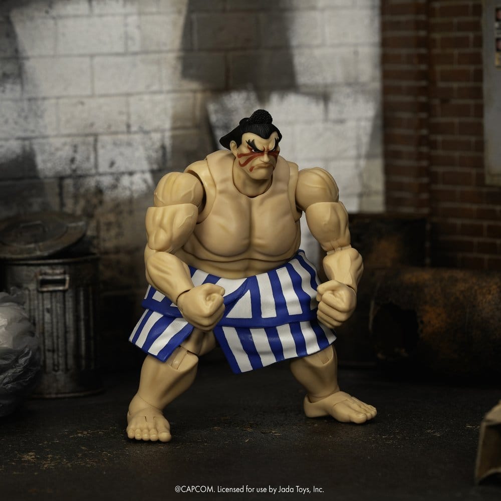 Ultra Street Fighter II: The Final Challengers Actionfigur 1/12 E. Honda 16 cm       - Versand: 7 Tage nach Bestellung