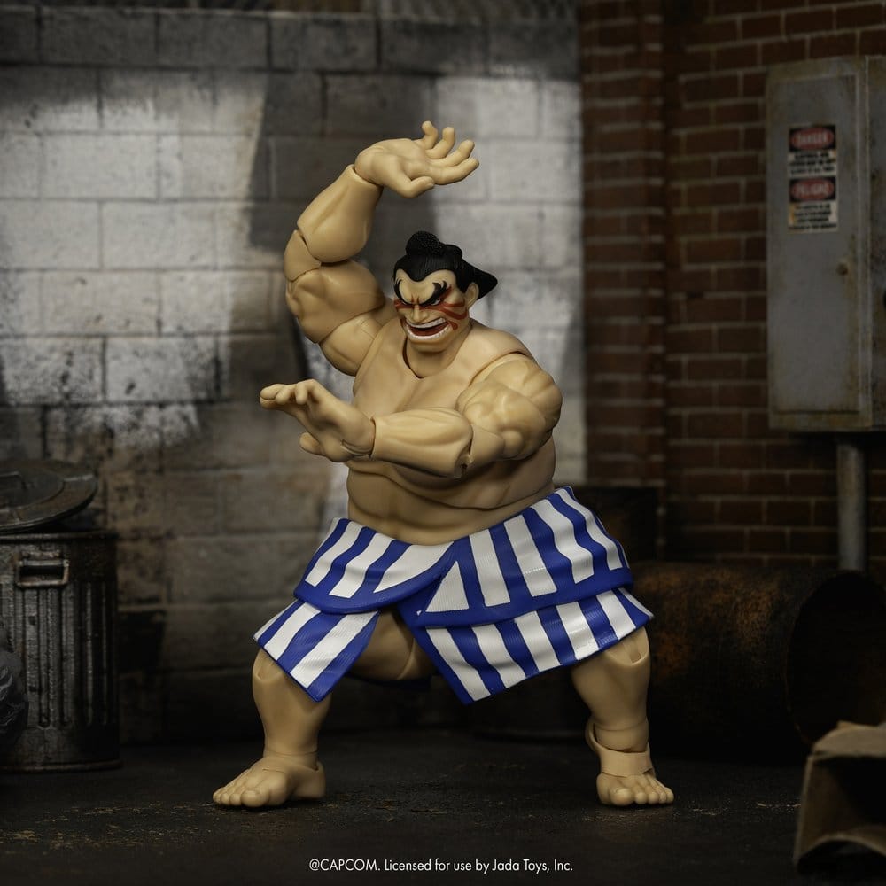 Ultra Street Fighter II: The Final Challengers Actionfigur 1/12 E. Honda 16 cm       - Versand: 7 Tage nach Bestellung