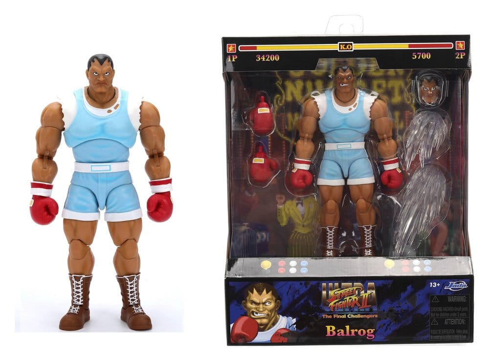 Ultra Street Fighter II: The Final Challengers Actionfigur 1/12 Balrog 17 cm       - Preorder - ETA: 08.09.2026