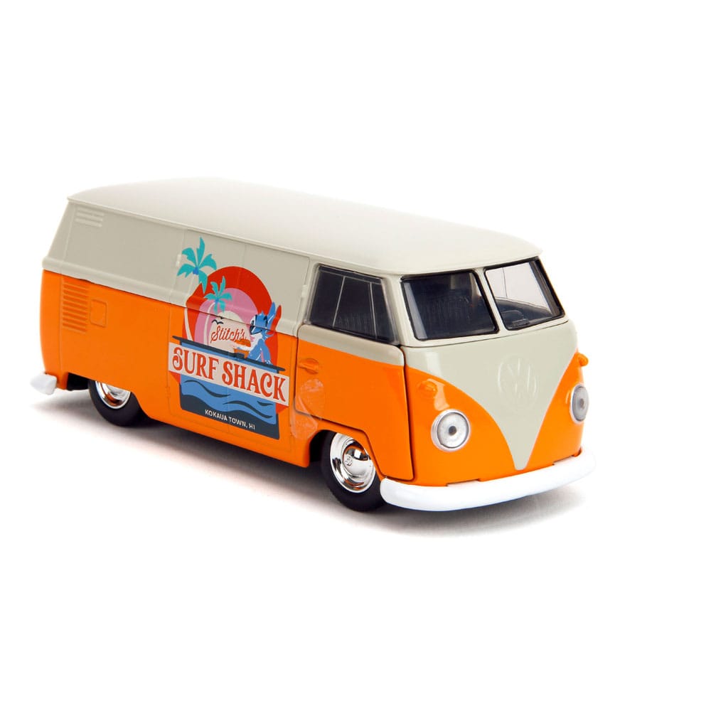 Lilo & Stitch Diecast Modell 1/32 1961 VW Bus Stitch - Versand: 7 Tage nach Bestellung