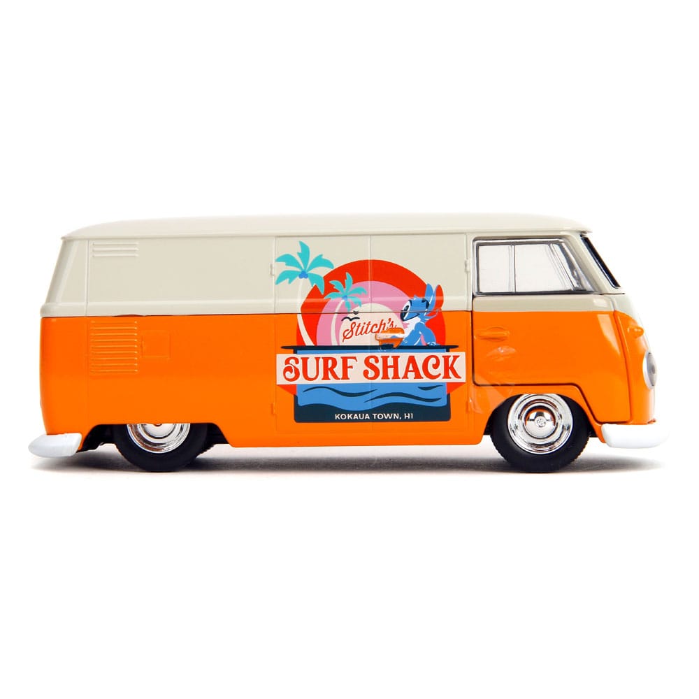 Lilo & Stitch Diecast Modell 1/32 1961 VW Bus Stitch - Versand: 7 Tage nach Bestellung