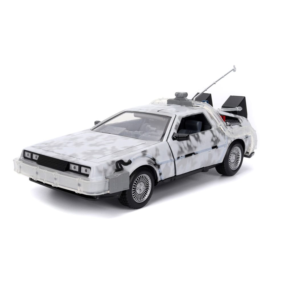 Zurück in die Zukunft Diecast Modell 1/24 Time Machine Frost  - Versand: 5-7 Tage nach Bestellung
