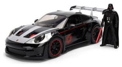 Star Wars Diecast Modell 1:24 Darth Vader Porsche 911 - Versand: 7 Tage nach Bestellung