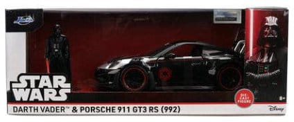 Star Wars Diecast Modell 1:24 Darth Vader Porsche 911 - Versand: 7 Tage nach Bestellung
