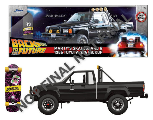 Zurück in die Zukunft Diecast Modell 1:24 Marty's Skateboard 1985 Toyota - Preorder - ETA: 09.10.2026