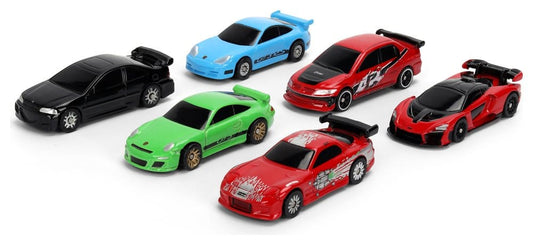 Fast & Furious 6er-Pack Nano Cars - Preorder - ETA: 09.12.2026