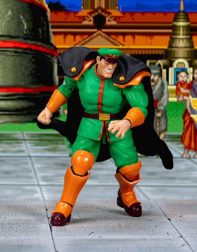 Ultra Street Fighter II: The Final Challengers Actionfigur 1/12 M. Bison Deluxe 15 cm    - Versand: 7 Tage nach Bestellung