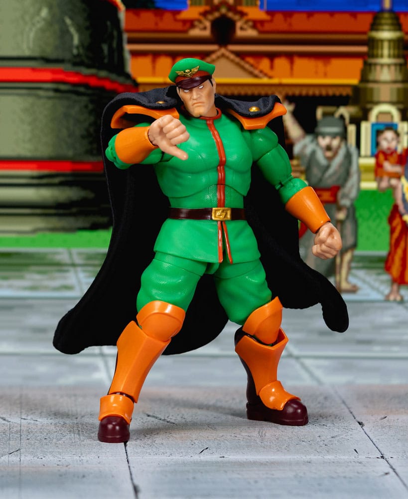 Ultra Street Fighter II: The Final Challengers Actionfigur 1/12 M. Bison Deluxe 15 cm    - Versand: 7 Tage nach Bestellung