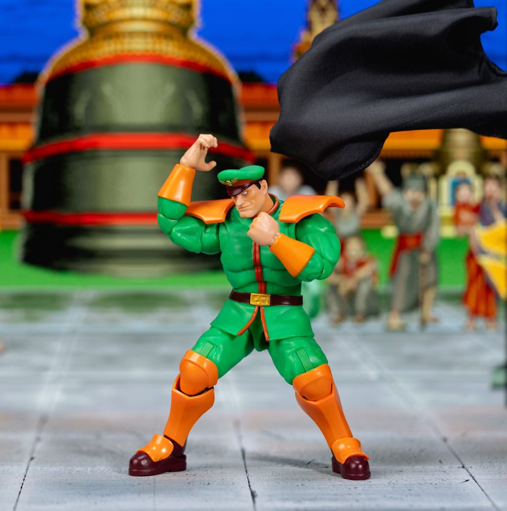 Ultra Street Fighter II: The Final Challengers Actionfigur 1/12 M. Bison Deluxe 15 cm    - Versand: 7 Tage nach Bestellung