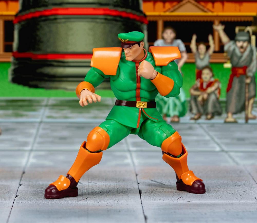 Ultra Street Fighter II: The Final Challengers Actionfigur 1/12 M. Bison Deluxe 15 cm    - Versand: 7 Tage nach Bestellung