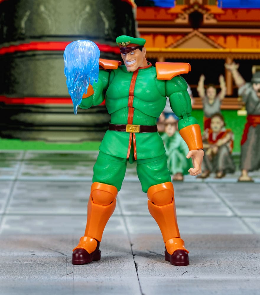 Ultra Street Fighter II: The Final Challengers Actionfigur 1/12 M. Bison Deluxe 15 cm    - Versand: 7 Tage nach Bestellung